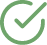 Green success mark