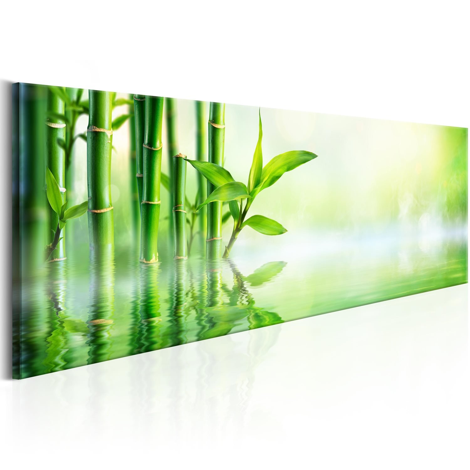 Πίνακας - Green Bamboo 120x40 φωτογραφία