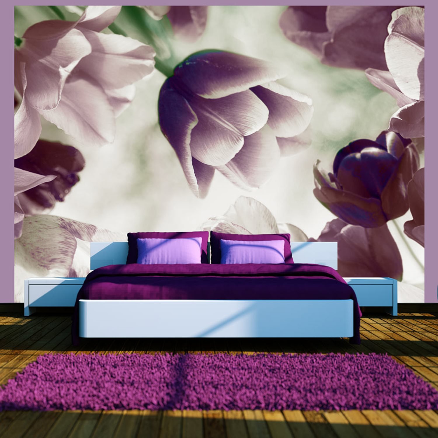 PoliHome Φωτοταπετσαρία - Heavenly tulips 250x193