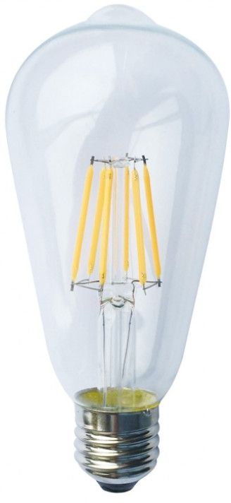 Λαμπτήρας LED Filament E27 Edis 8W 2700K Dimmable