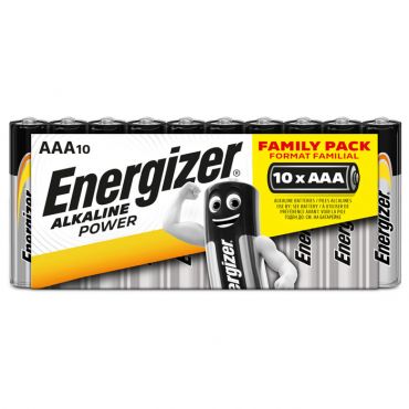 Alkaline batteries Energizer AAA-LR03 1.5V family pack