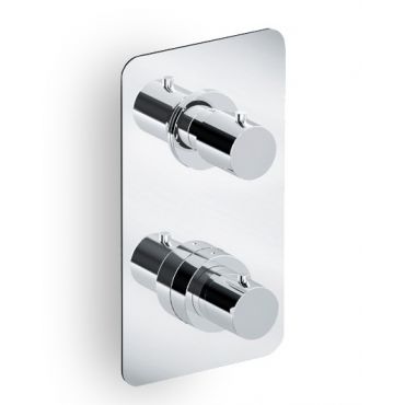 Wall-mounted mixer for two Eurorama outputs