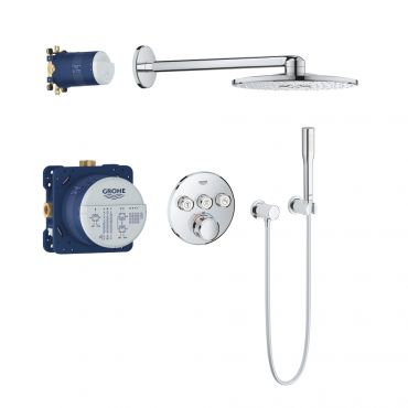 Complete Set of Built-in Thermostat Grohe Smart Control II
