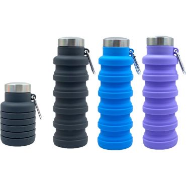 Silicone bottle with cap 355ml
