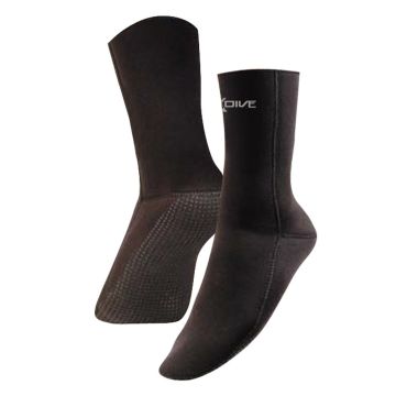 XDIVE Black Smooth Skin Socks