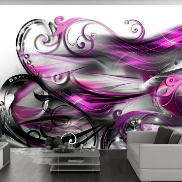 Self-adhesive photo wallpaper - Purple expression