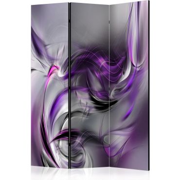 3-part divider - Purple Swirls II [Room Dividers]