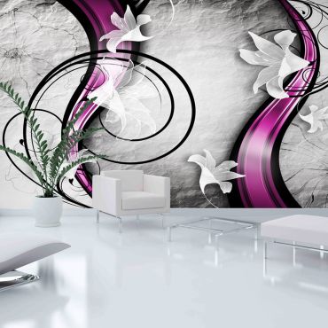 XXL wallpaper - Flowery Ribbon 500x280