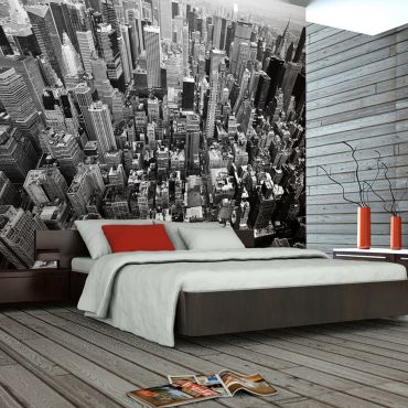 Wallpaper - USA, New York: black and white