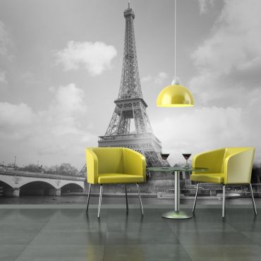 Wallpaper - Seine and Eiffel Tower