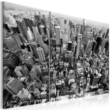 Canvas Print - A marvellous view on New York roofs