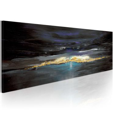 Handmade painting - After a storm comes a calm 100x40