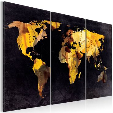 Canvas Print - If the World were a desert... - triptych