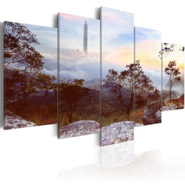 Canvas Print - Tower and horizon