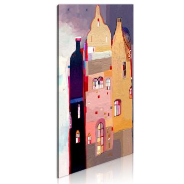 Canvas Print - Fabulous townhouse 40x80