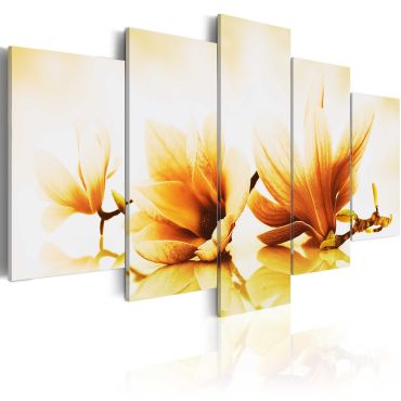 Canvas Print - Amber magnolias