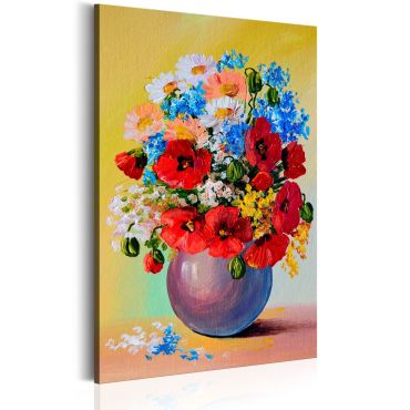 Canvas Print - Bunch of Wildflowers 