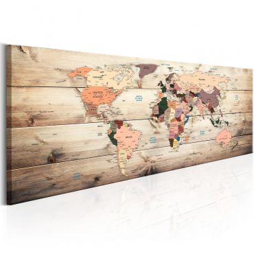 Canvas Print - World Maps: Map of Dreams