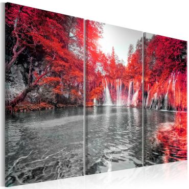 Canvas Print - Waterfalls of Ruby Forest