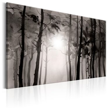 Canvas Print - Foggy Forest