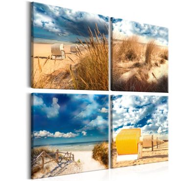 Canvas Print - Holiday at the Seaside