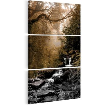 Canvas Print - Small Waterfall 60x120