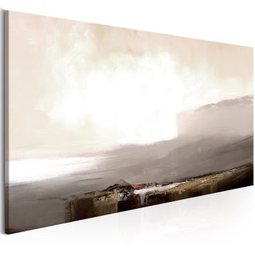 Canvas Print - Beginning of the End (1 Part) Brown Narrow