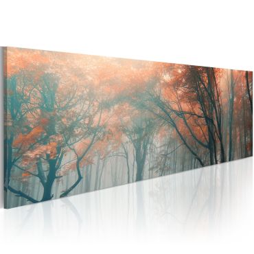 Canvas Print - Autumnal fog 135x45