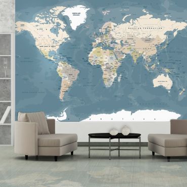 Wallpaper - Vintage World Map