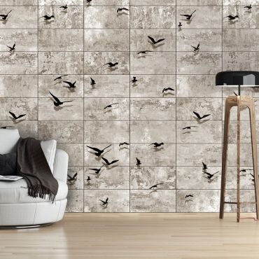 Wallpaper - Bird Migrations 50x1000