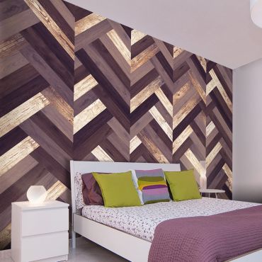 Wallpaper - Wooden Braid 50x1000