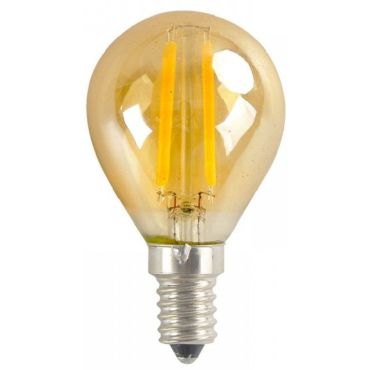 Λαμπτήρας LED Filament E14 Retro 6W 2700K Dimmable Amber