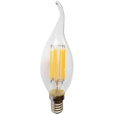 Λαμπτήρας LED Filament E14 Candle 6W 4000K Dimmable Tip