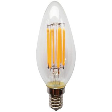 Λαμπτήρας LED Filament E14 Candle 6W 2700K Dimmable