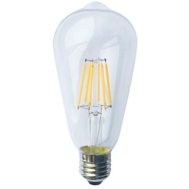 Λαμπτήρας LED Filament E27 Edis 8W 2700K Dimmable