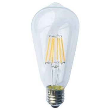 Λαμπτήρας LED Filament E27 Edison 6W 2700K Dimmable