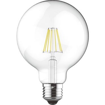 Λαμπτήρας LED E27 Globe 8W 2700K Dimmable Step