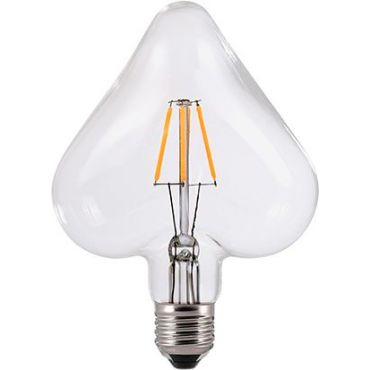 Λαμπτήρας LED Filament E27 Heart 6W 2700K Dimmable