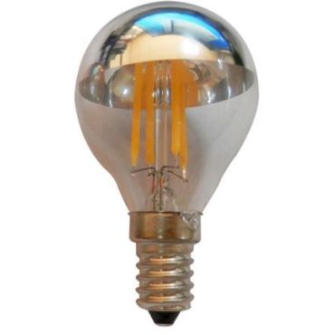 Λαμπτήρας LED Filament E14 Retro 4W 2700K Dimmable Silver