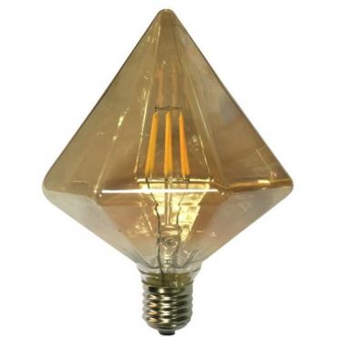 Λαμπτήρας LED Filament E27 Tron 6W Dimmable Amber