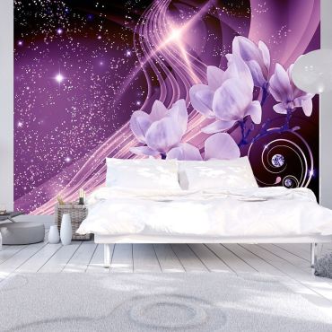 Self-adhesive photo wallpaper - Purple Milky Way
