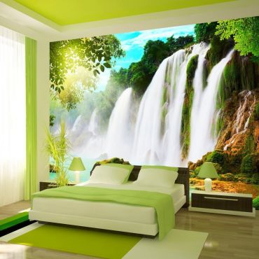 Self-adhesive photo wallpaper - The beauty of nature: Waterfall