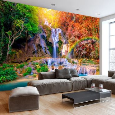 Self-adhesive photo wallpaper - Tat Kuang Si Waterfalls