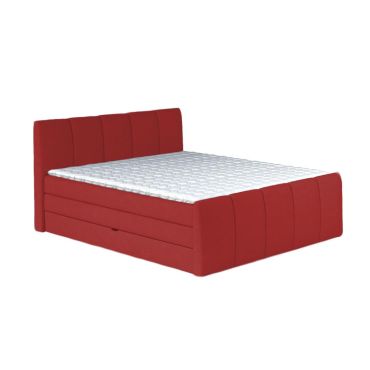 Upholstered bed Frezy with layer and top layer