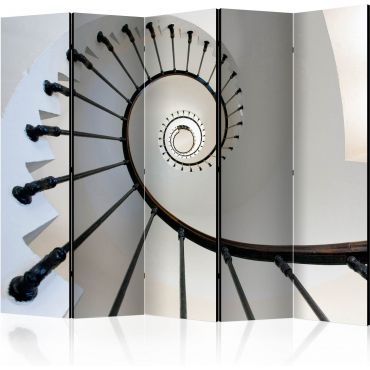 Partition with 5 sections - stairs (lighthouse) II [Room Dividers]