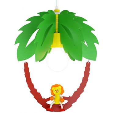 Pendant ceiling light Elobra Palm Tree Lion