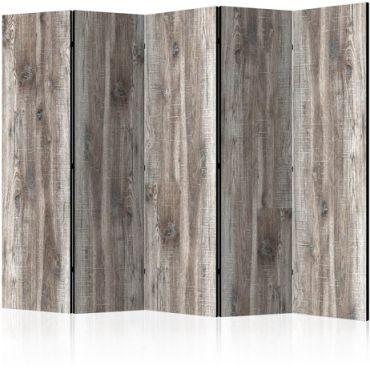 5-section divider - Stylish Wood II [Room Dividers]
