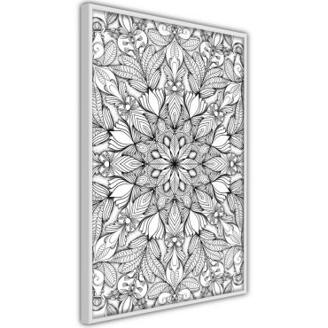 Αφίσα - Colourless Mandala