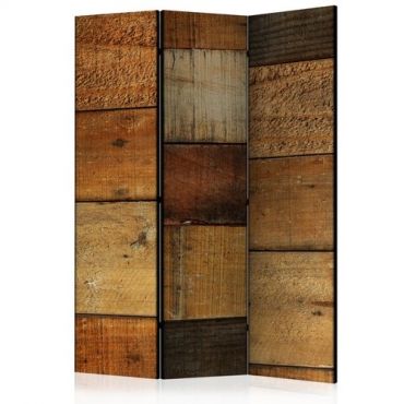 3-partition divider - Wooden Textures [Room Dividers]