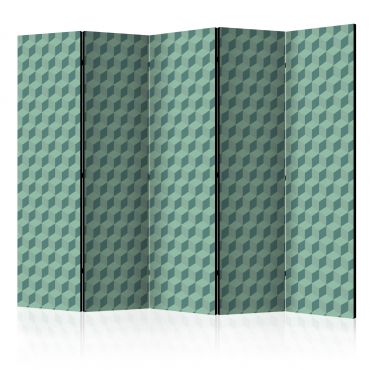 5-section divider - Monochromatic cubes II [Room Dividers]
